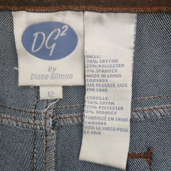 So Funky Gold DG pants with bling down the sides  Cotton blend Sz 12 - Picture 8 of 8